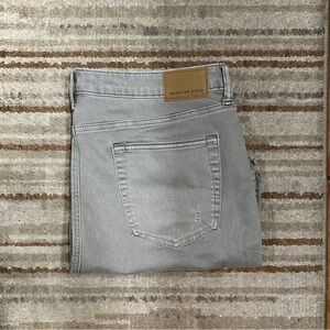 American Eagle Outfitters Men's Light Gray Jeans